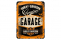 Preview: Blechschild "Harley-Davdison Garage" - 20 x 15cm